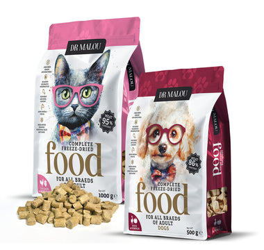 Dlaczego liofilizowana karma Dr Malou to najlepszy wybór dla Twojego psa i kota?