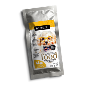 Kurczak z dynią - Liofilizowana karma pełnoporcjowa dla dorosłych psów - 10g próbka