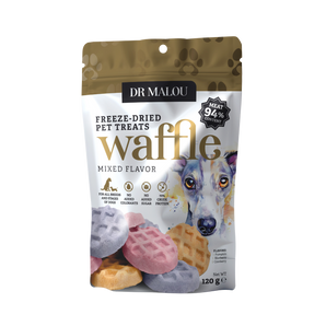 Liofilizowane wafle mięsne dla psów – mix smaków