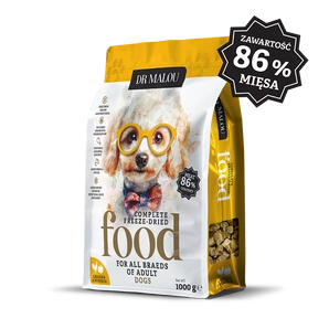 Huhn mit Kürbis - Gefriergetrocknetes Alleinfuttermittel für ausgewachsene Hunde